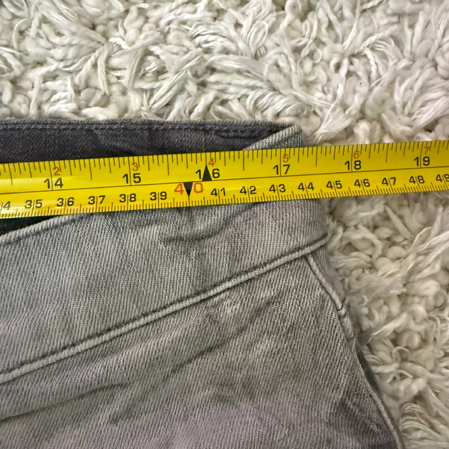 Rock & Republic Grey Distressed Jeans image indicator(5)