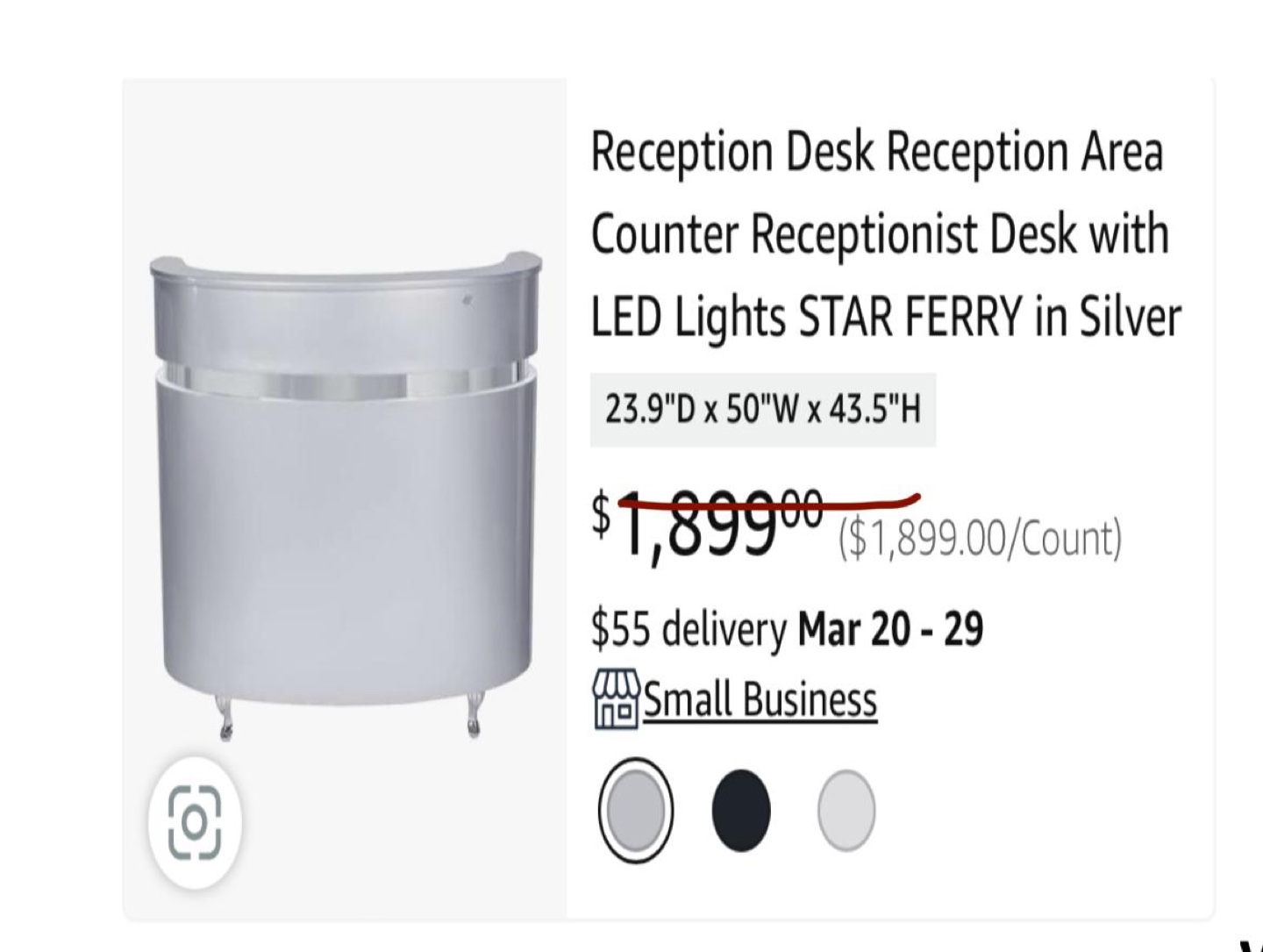 Reception Desk Counter LED Lights - photo 2