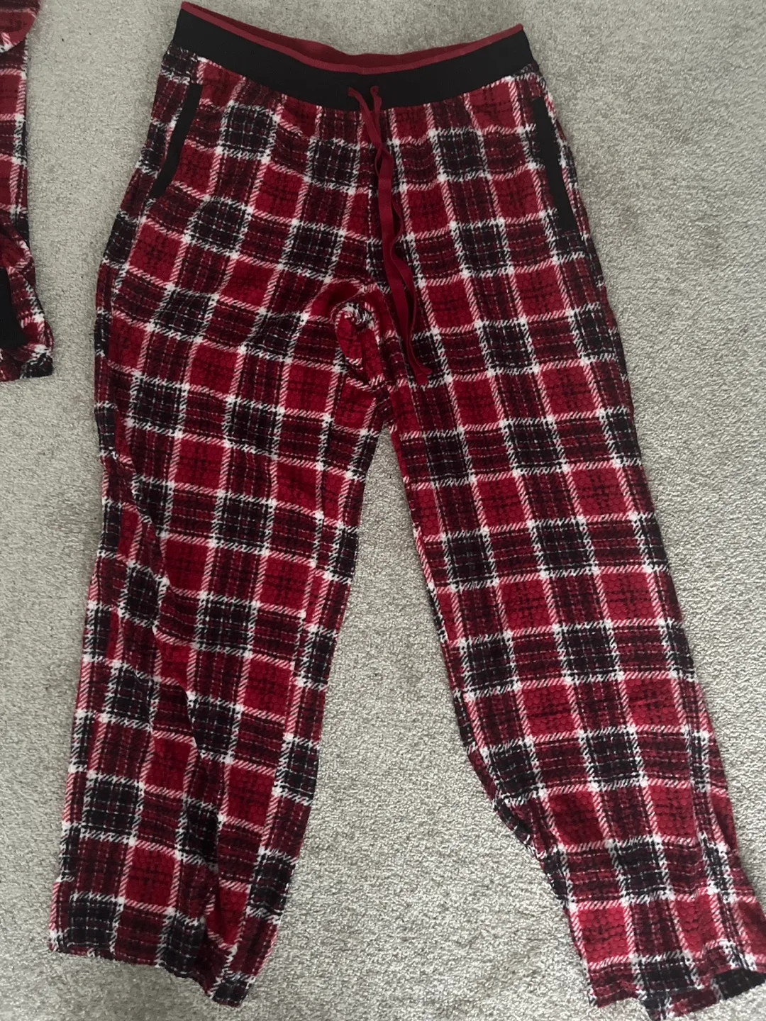 Nautica Red Plaid Pajama Set image indicator(4)