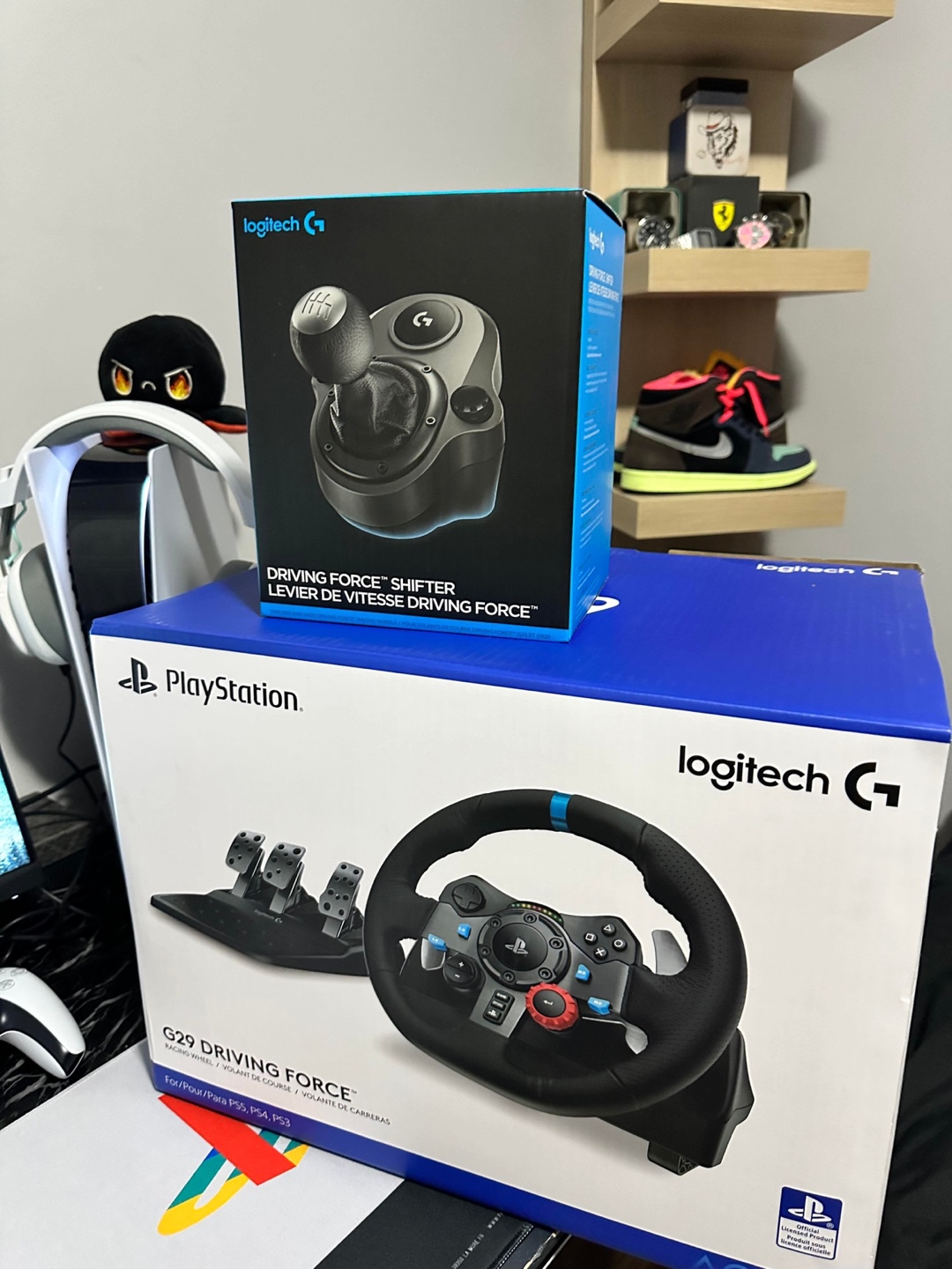Logitech G29 Driving Force Racing Wheel for PS5, PS4, and PS3