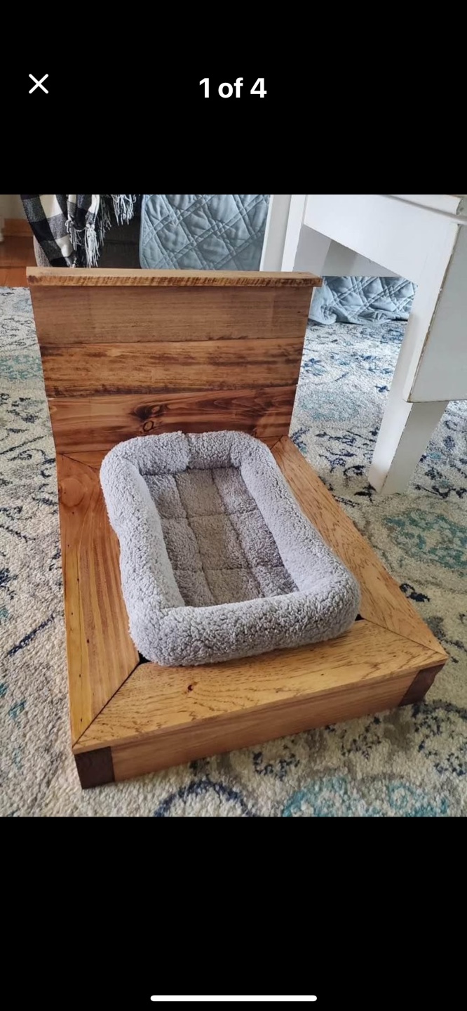 Wooden Dog/Cat Bed - photo 2