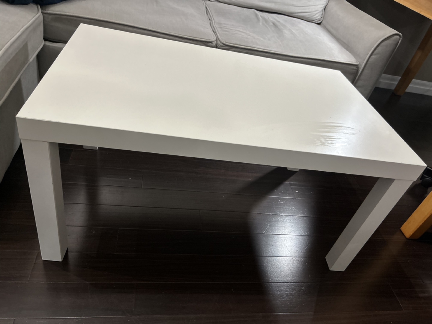 White Ikea Coffee Table