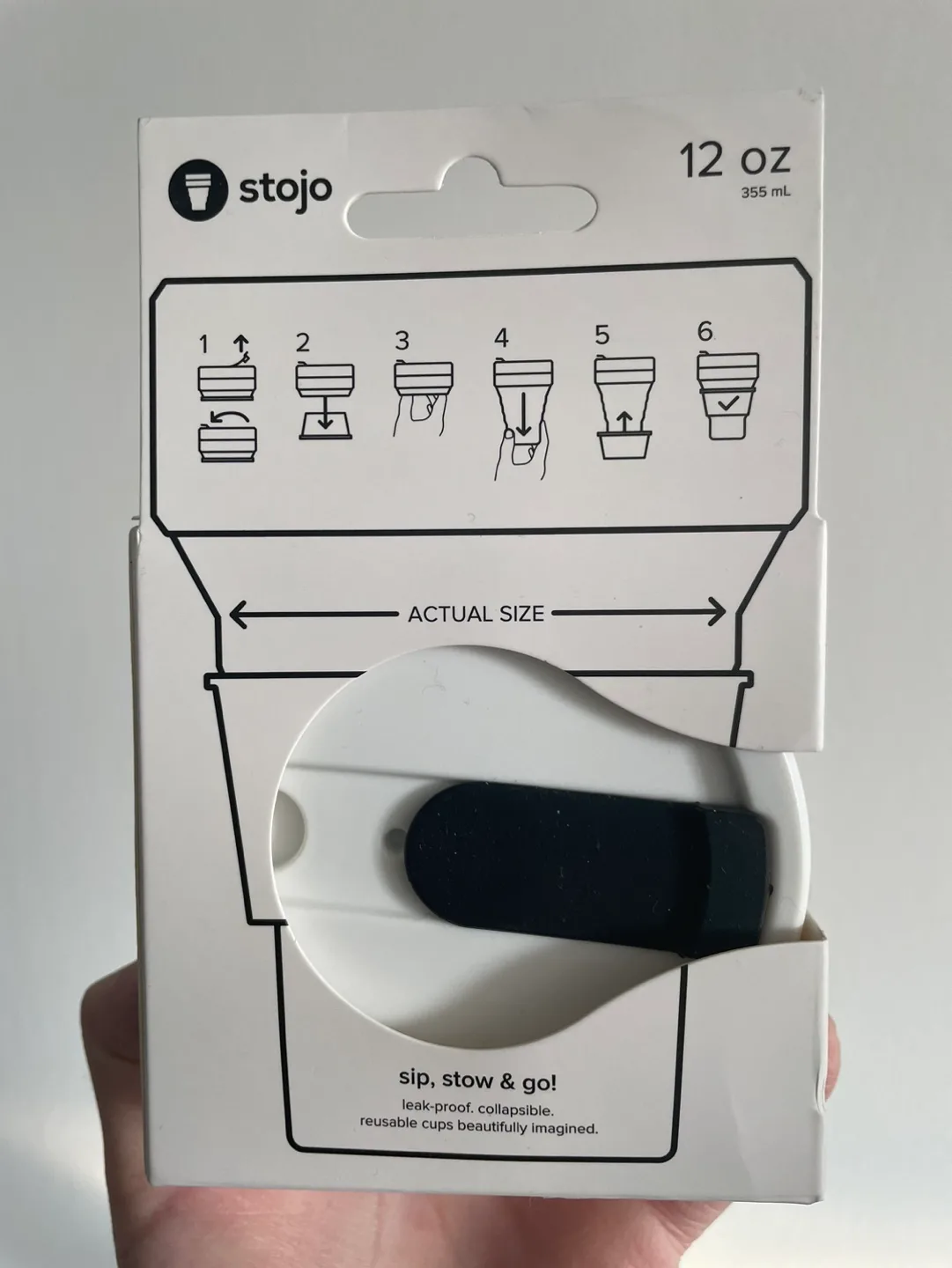 Stojo Collapsible Cup - 12 oz image indicator(3)