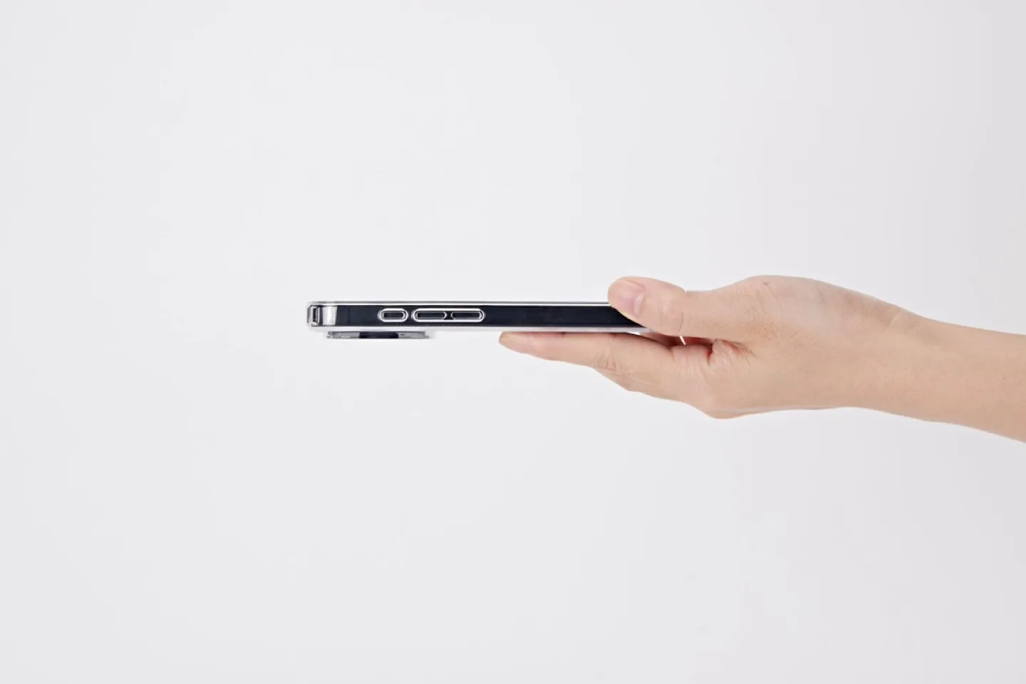 iPhone 16 Pro Max Transparent Acrylic Case Shockproof MagSafe image indicator(2)