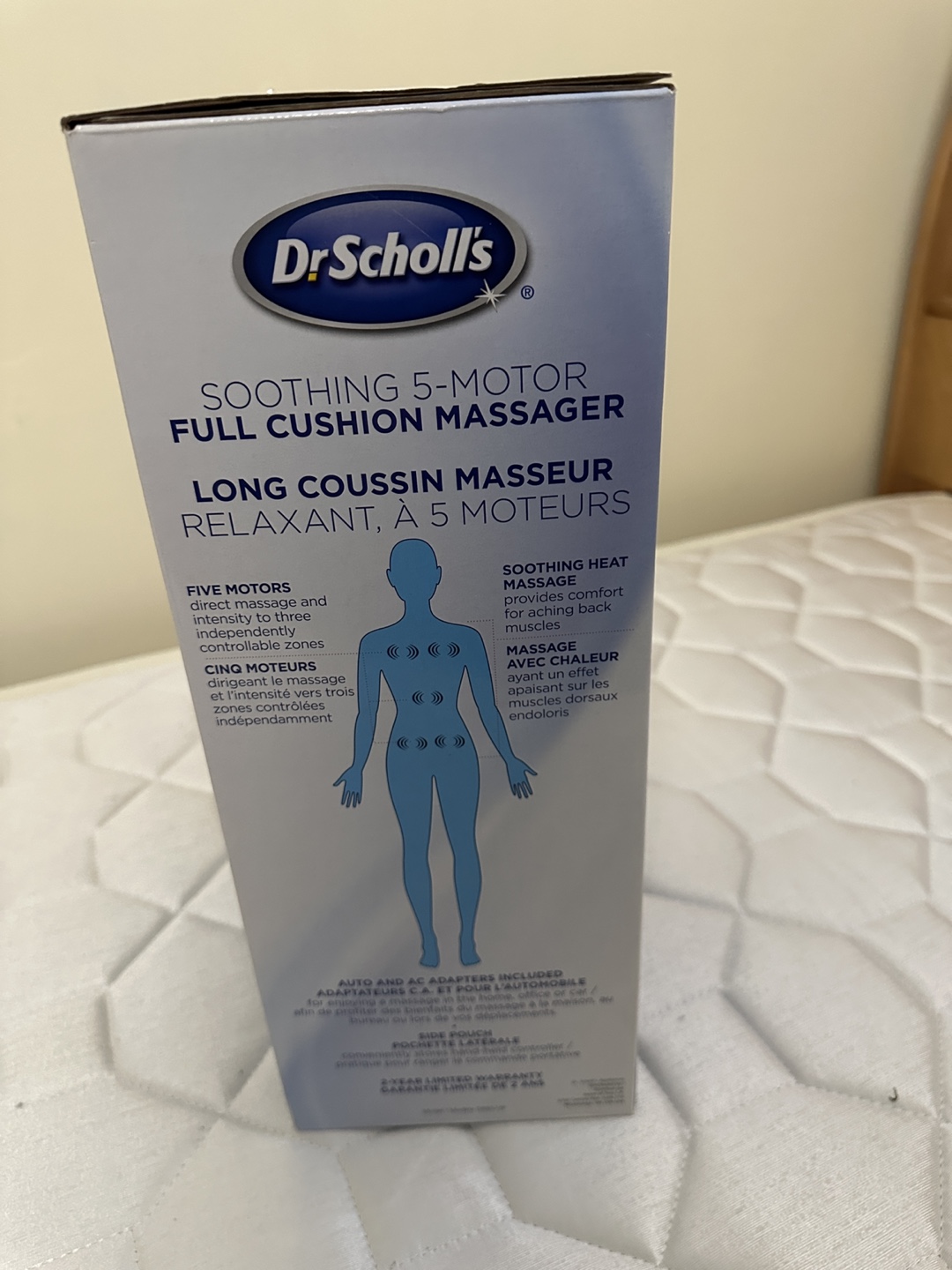 Dr. Scholl's 5-Motor Full Cushion Massager - photo 3