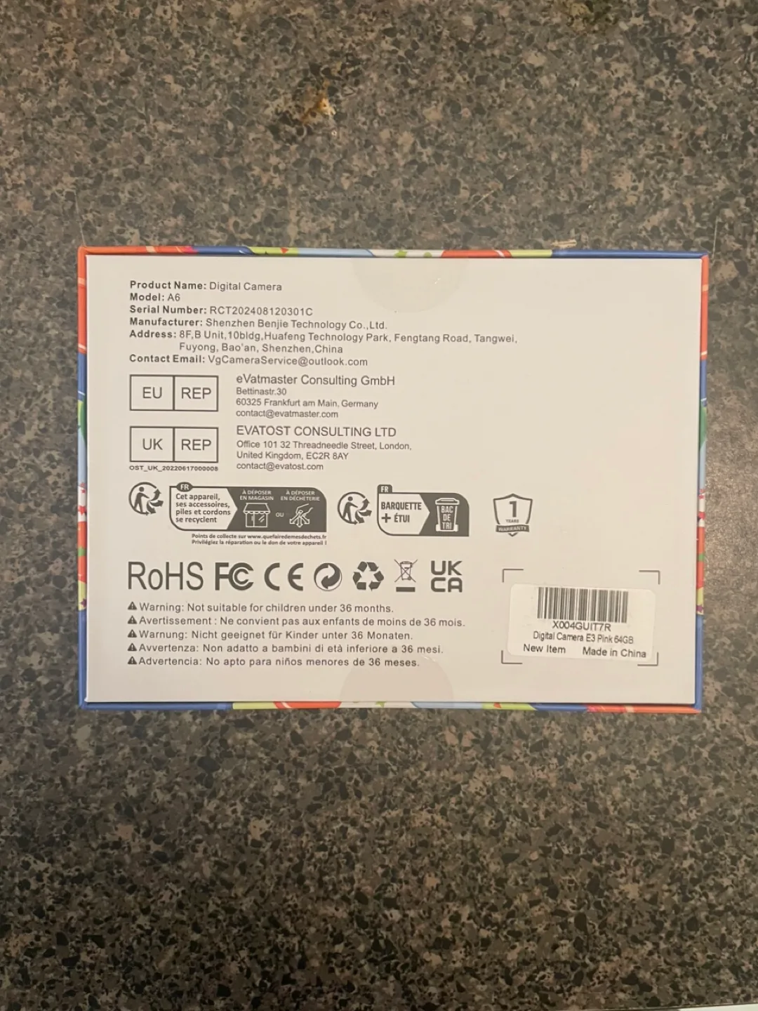 Kids Digital Camera image indicator(2)