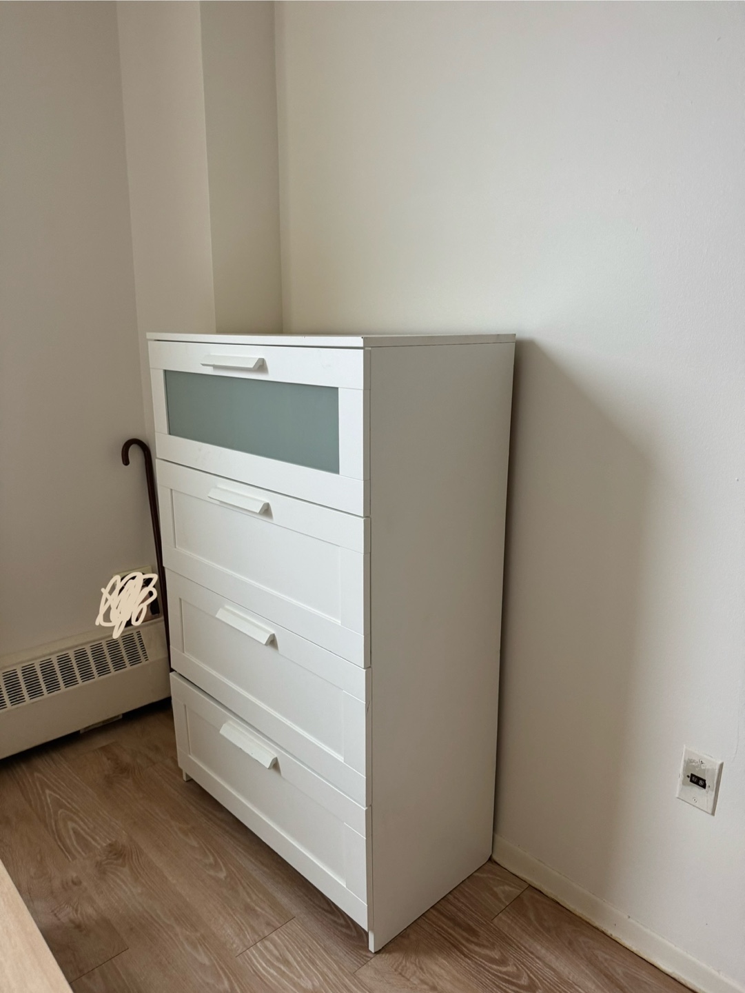IKEA BRIMNES 4-drawer Dresser White