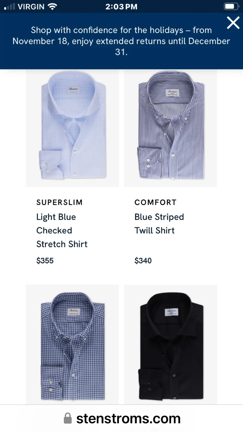 STENSTROMS Men’s shirts image indicator(8)