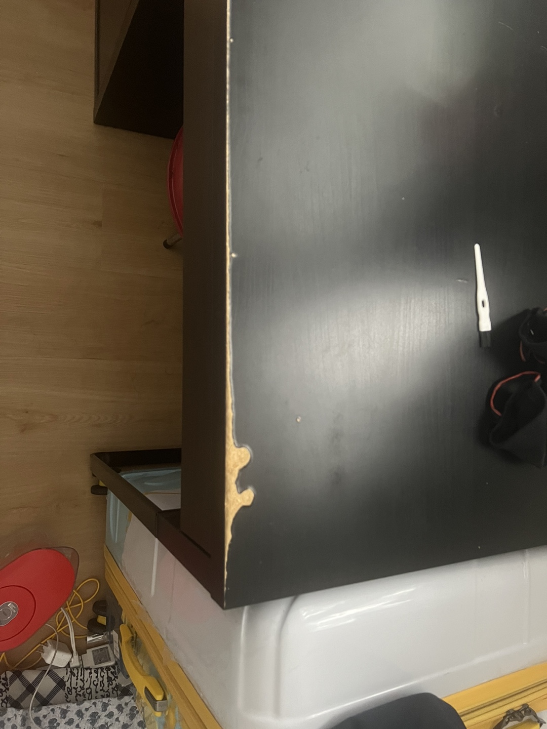 IKEA Desk with Drawer and Cabinet - photo 3
