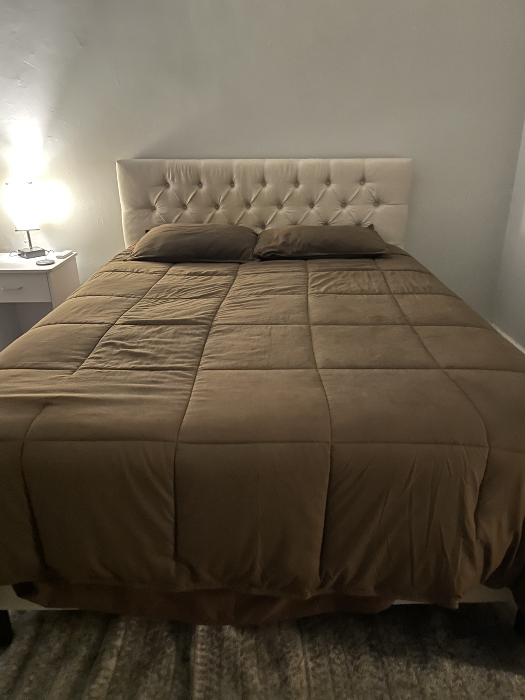 Queen Size Upholstered Bed Frame