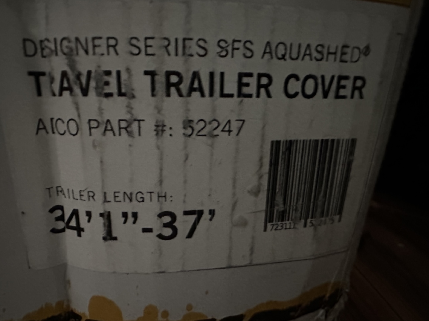 AICO Designer Series Travel Trailer Cover 34'1"-37' - photo 2