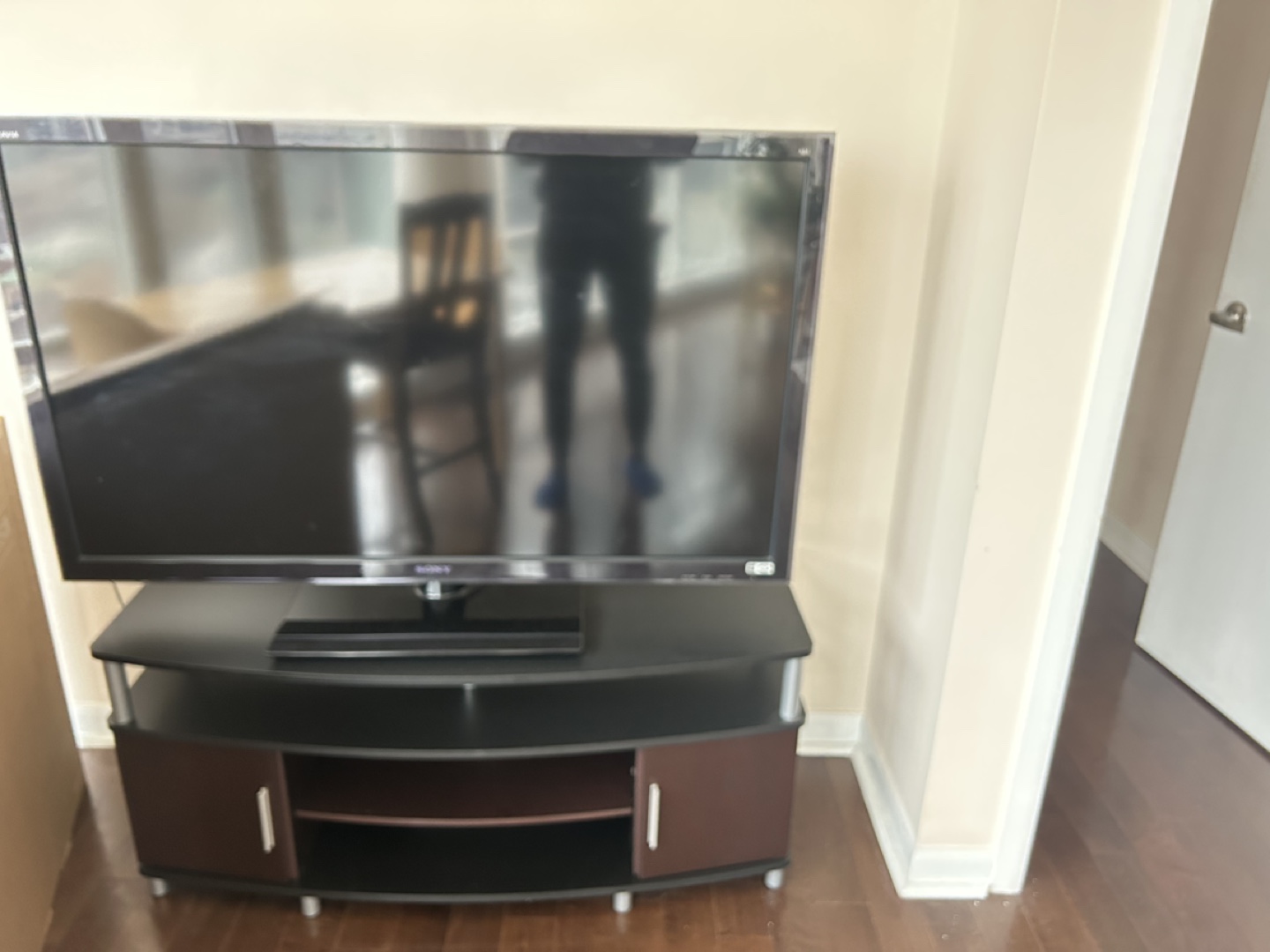 Sony TV and TV Stand