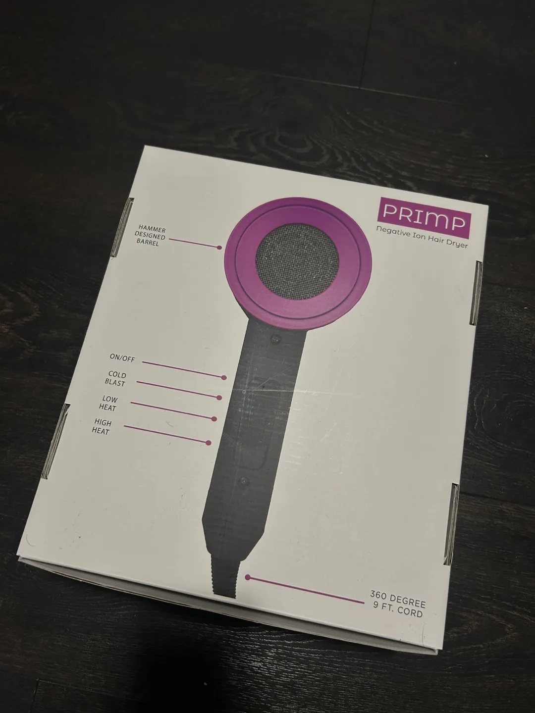 Primp Negative Ion Hair Dryer image indicator(3)