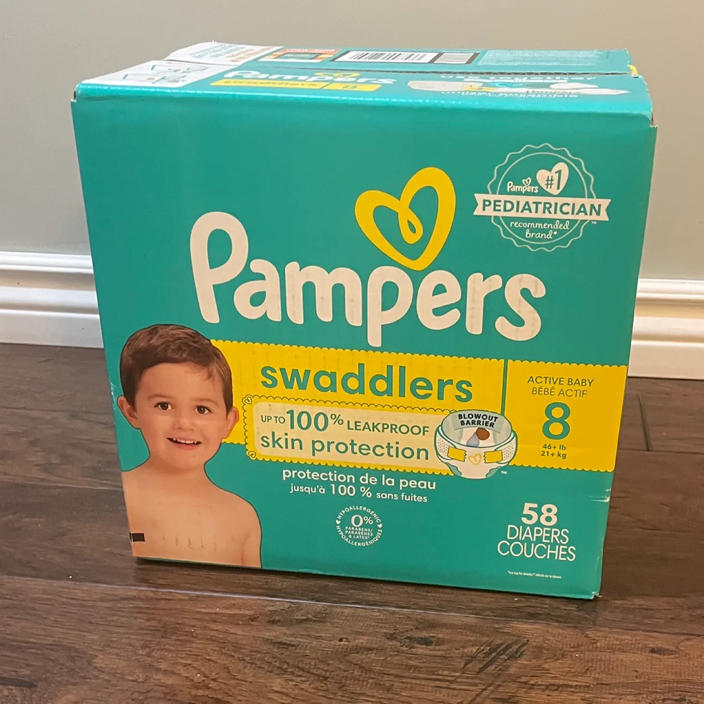Pampers Swaddlers Size 8 thumbnail