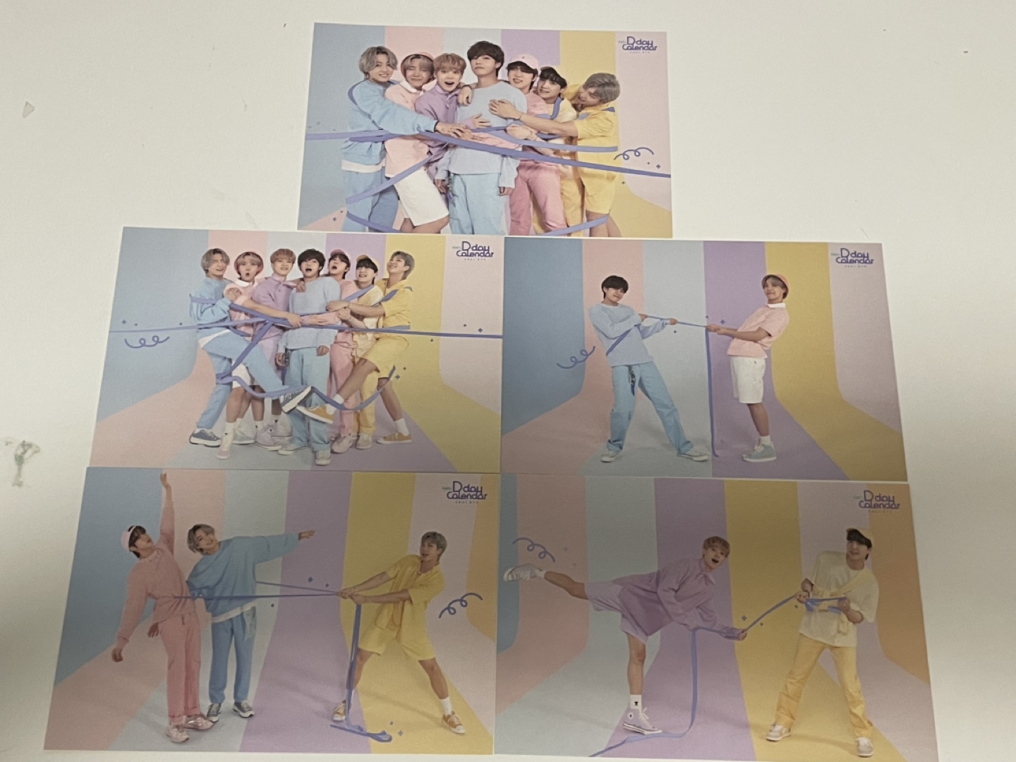 BTS postcards