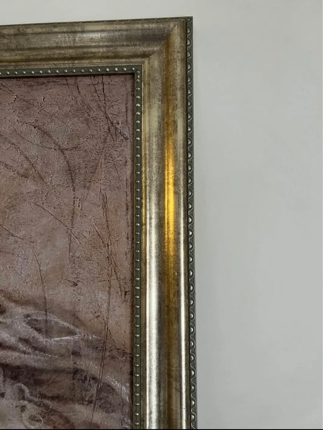 New condition, Roman angels painting  beautiful gold frame image indicator(3)