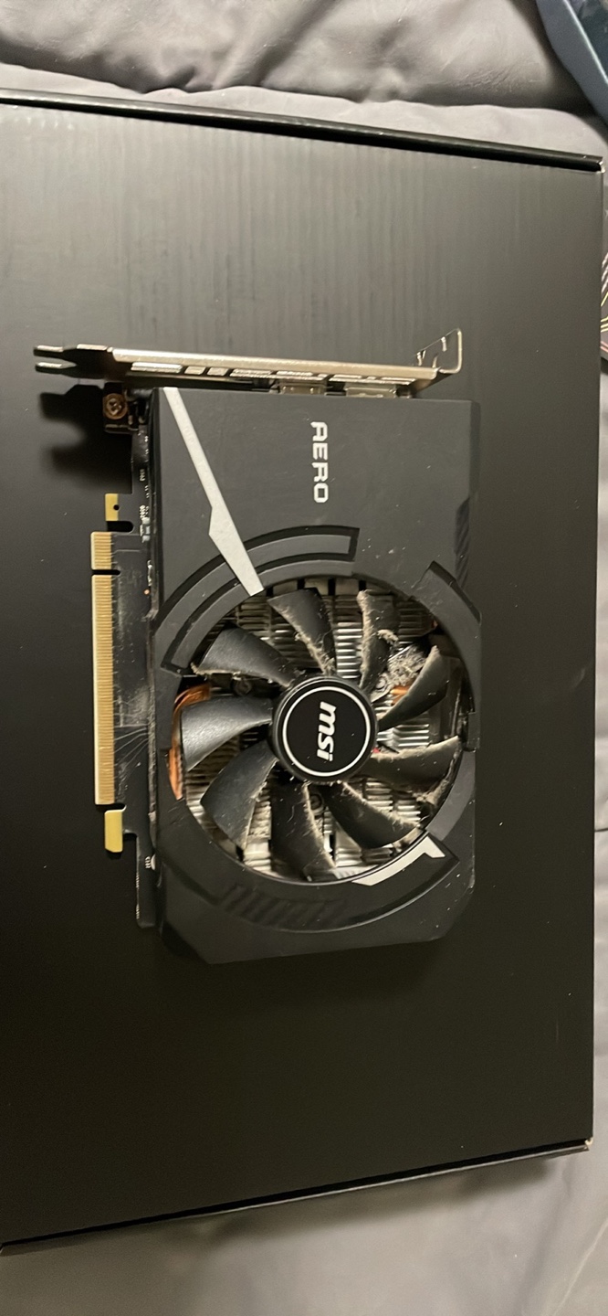 MSI GeForce GTX 1650 Aero Graphics Card