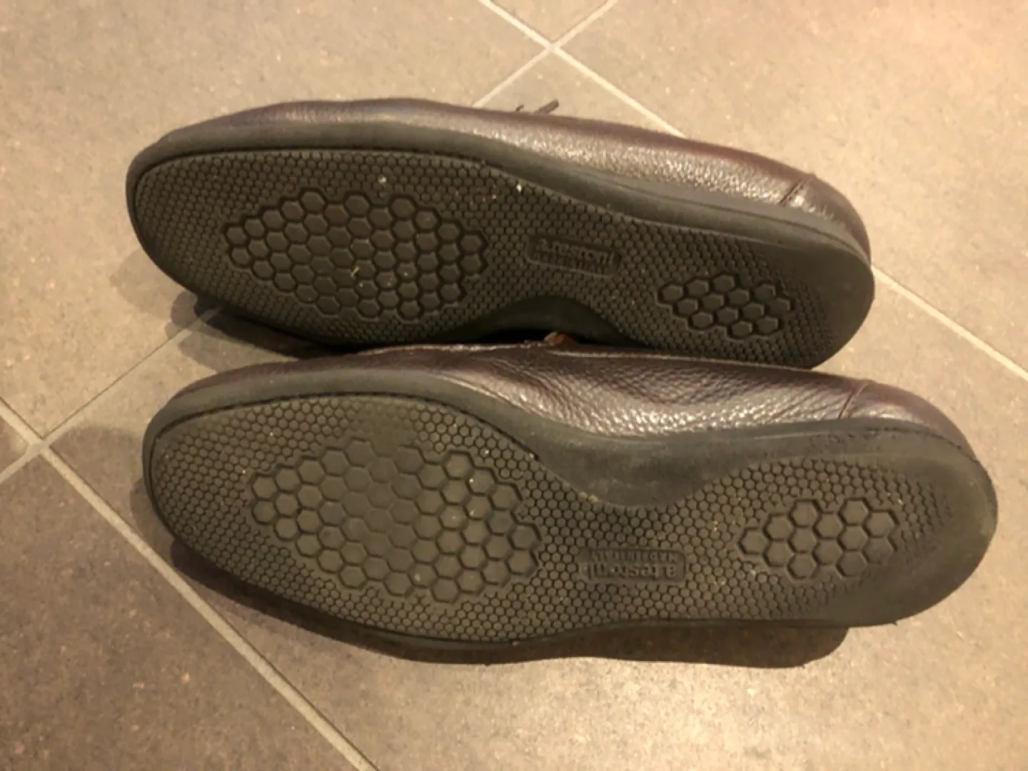 A. Testoni Brown Leather Loafers image indicator(3)