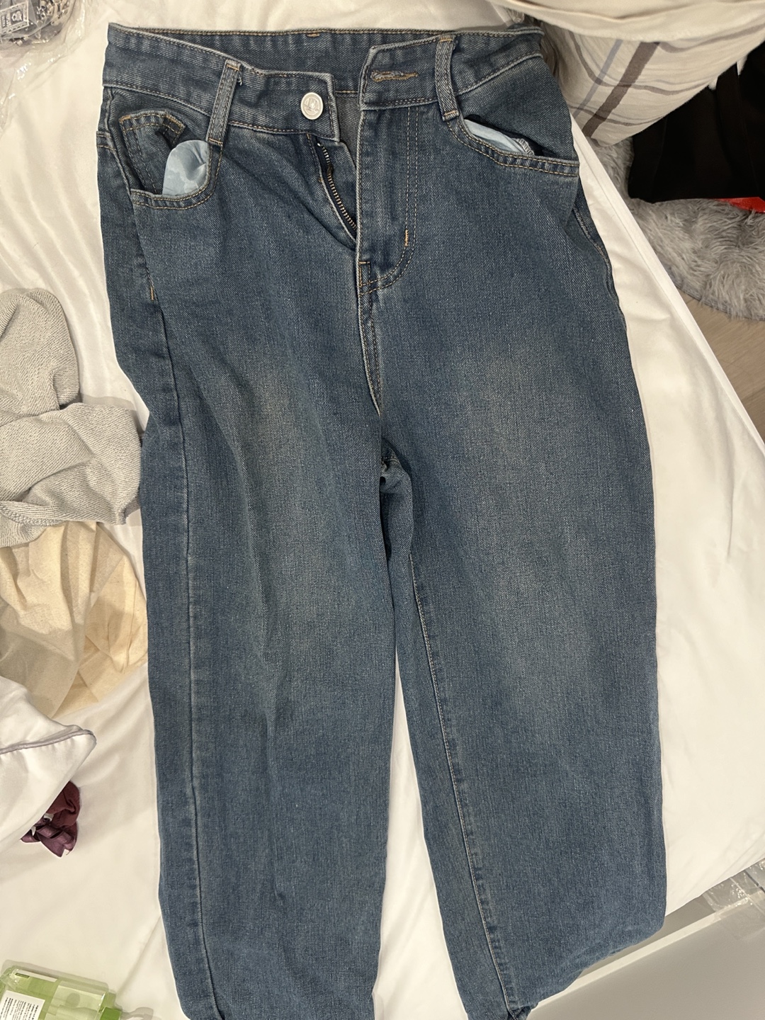 Distressed Denim Jeans - photo 2