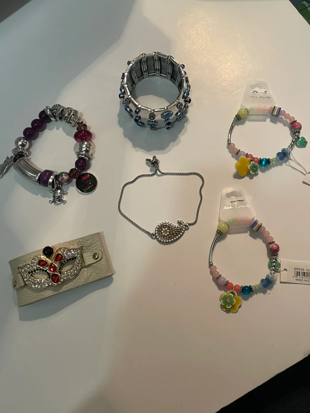 Fashion Jewelry Multicoloured Beaded Bracelet image indicator(2)