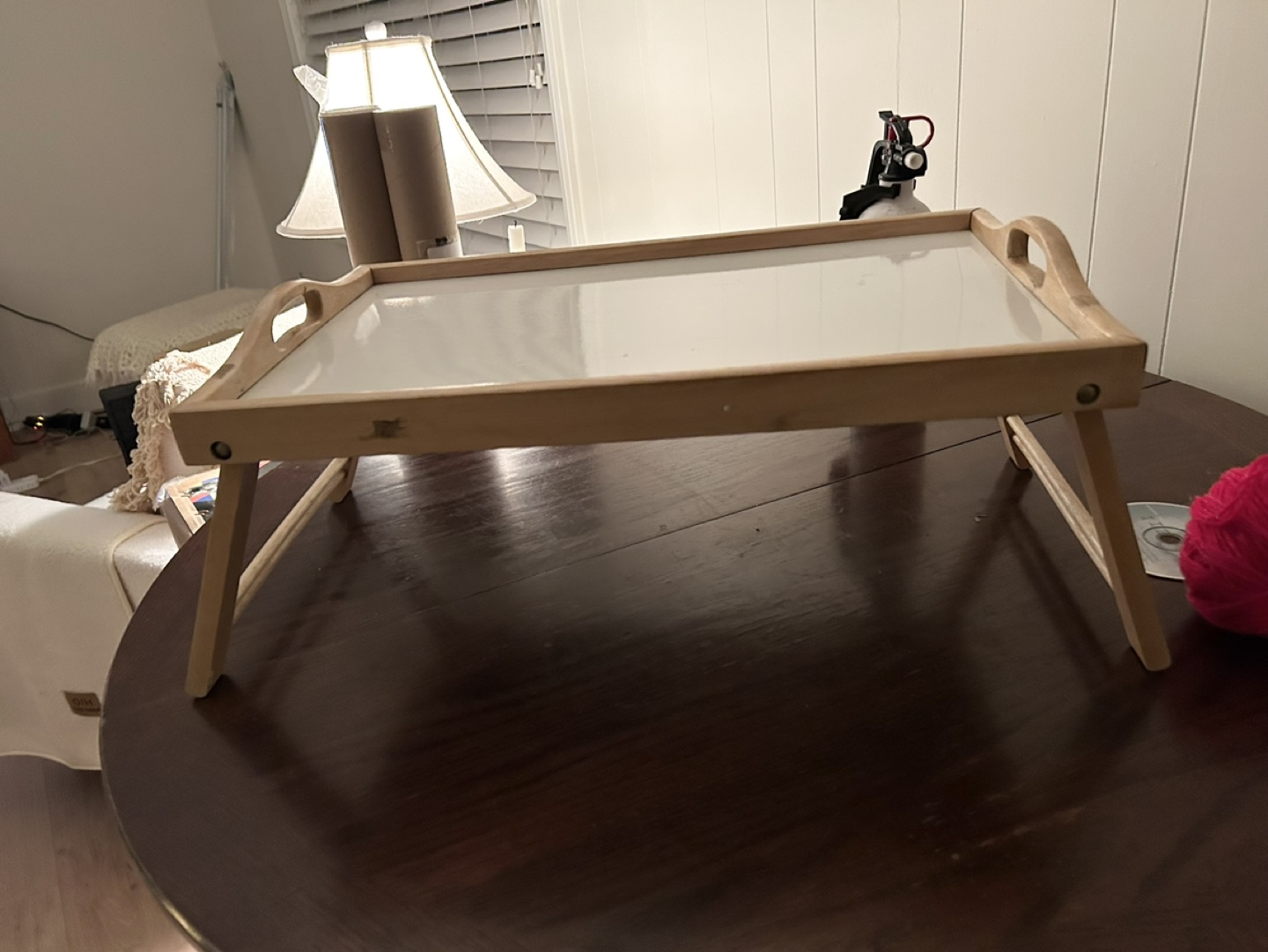 Wooden Bed Tray - photo 3