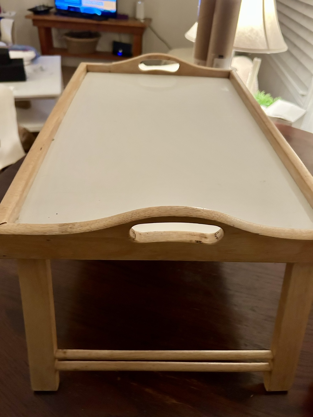 Wooden Bed Tray - photo 5