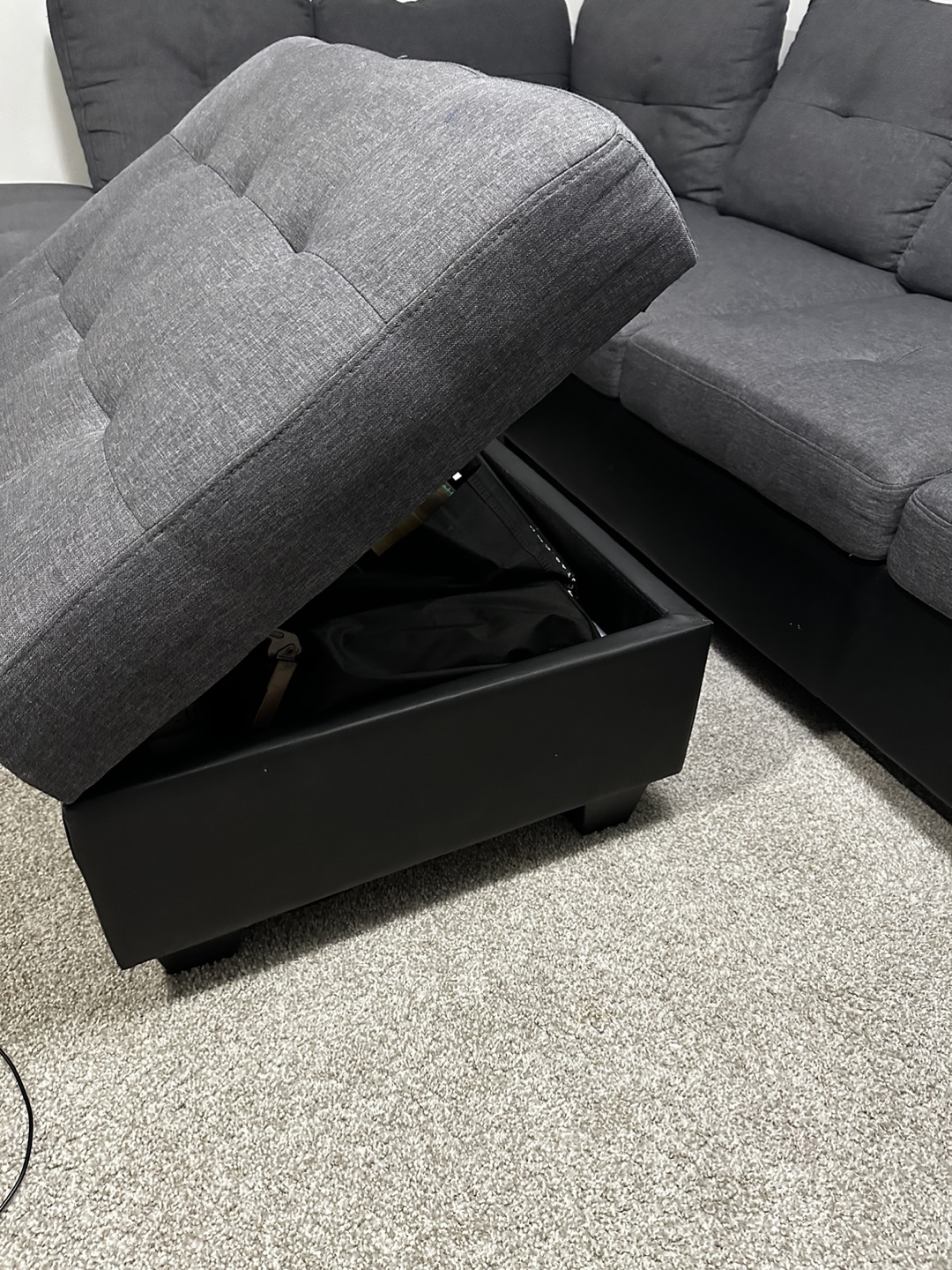 Sectional Sofa with Ottoman - photo 4