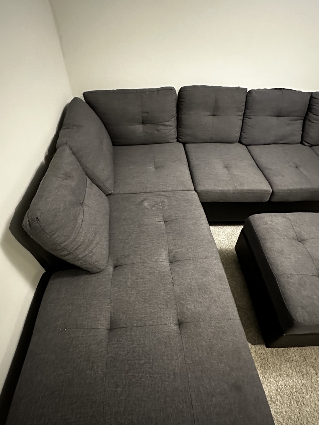 Sectional Sofa with Ottoman - photo 2