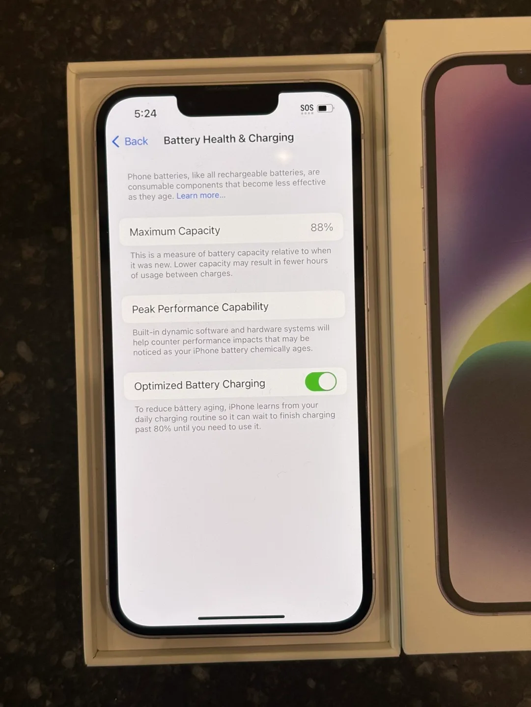 iPhone 14 - 128 GB - Purple image indicator(2)