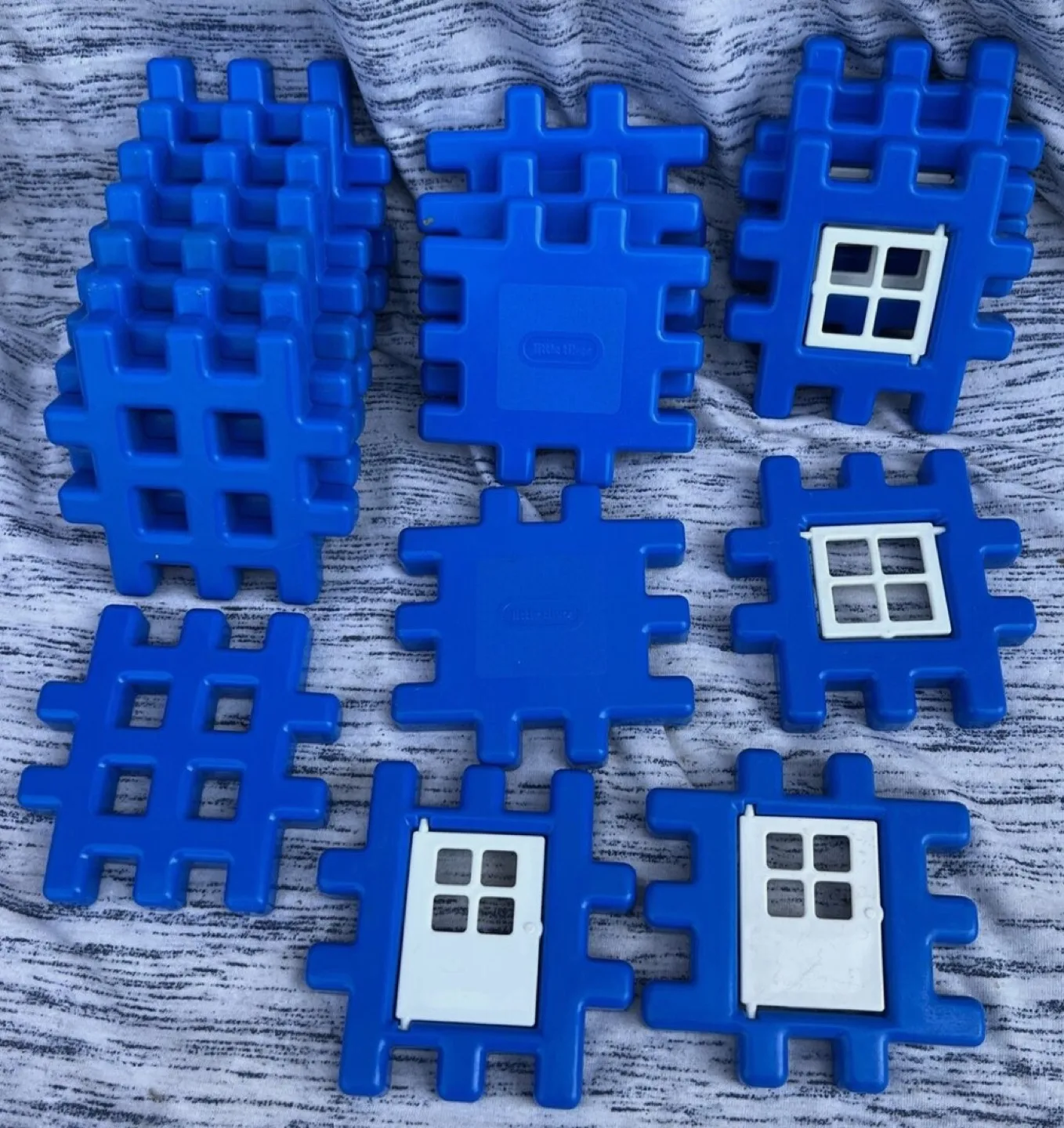 Vintage Wee Waffle Build-a-House set image indicator(5)