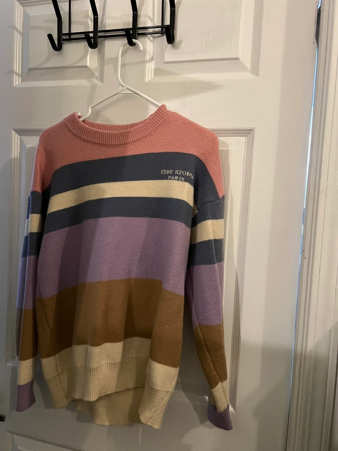 Striped Sweater with Bear image indicator(2)