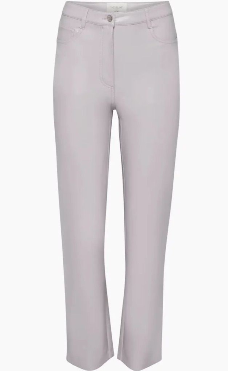 Aritzia Wilfred Lilac Melina Leather Pants - photo 2