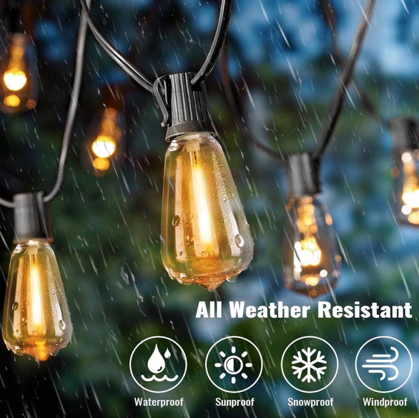 String Lights for outside - photo 3