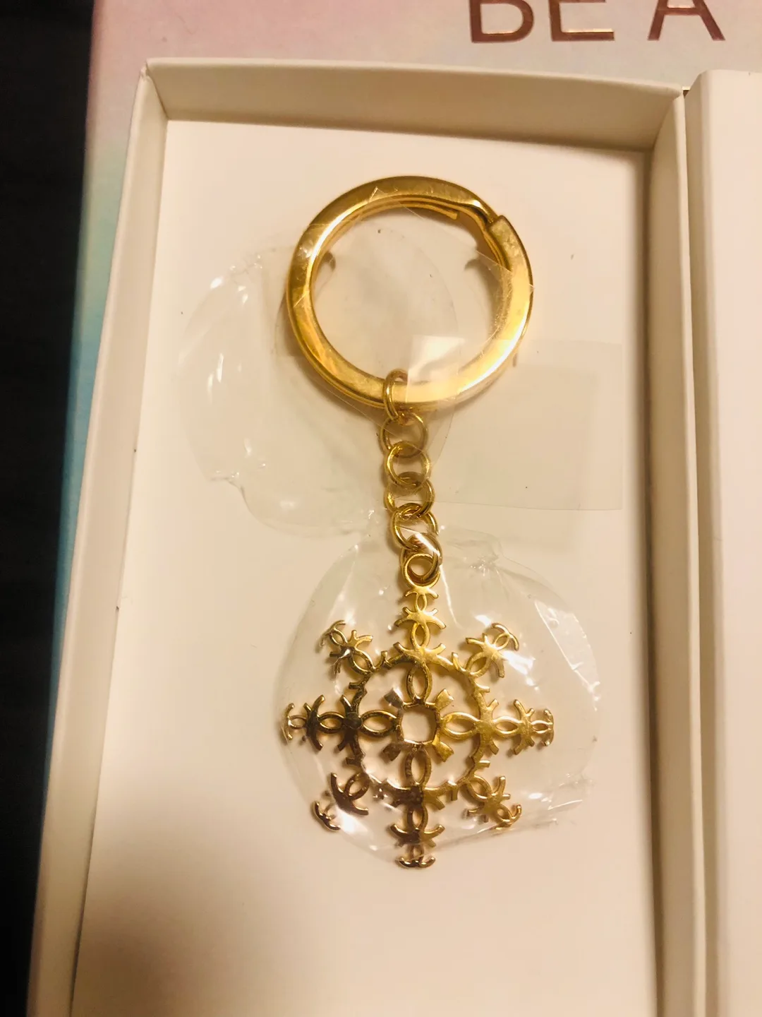Chanel beauté snow flake key ❄️❄️❄️ image indicator(2)