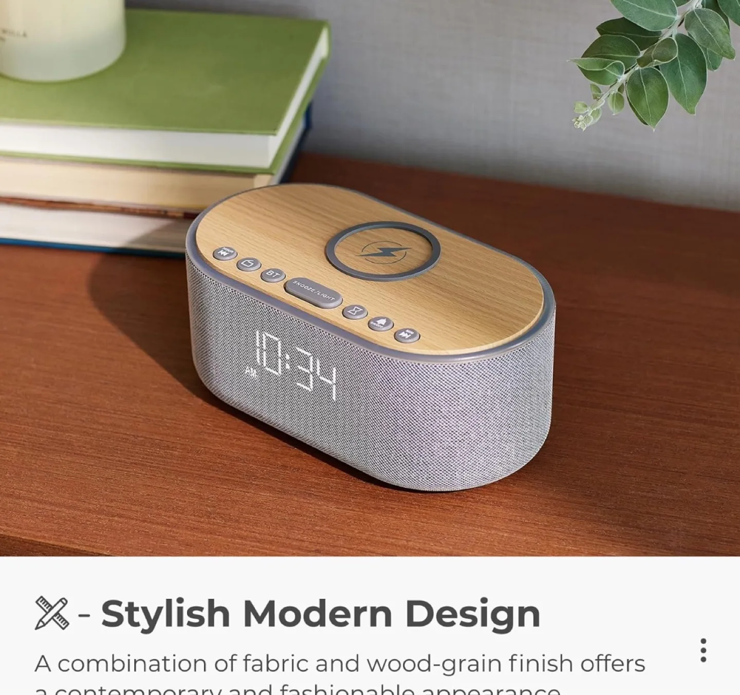 Wireless charger, Bluetooth speaker image indicator(5)