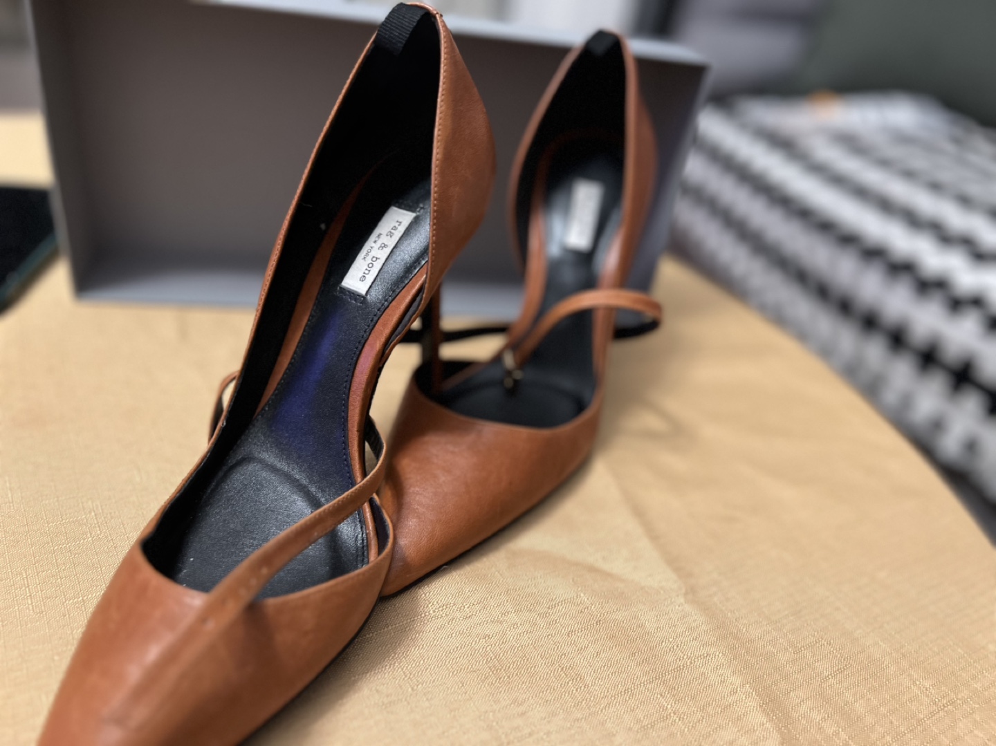 Tan Leather Heels