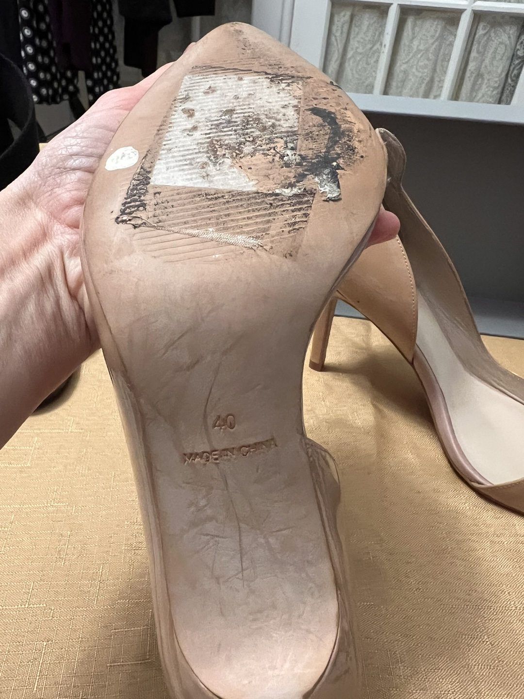 Reiss Nude Patent Leather Pumps - photo 3