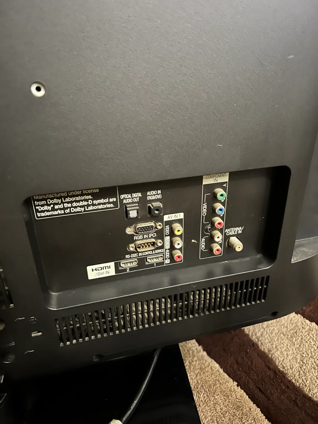 LG 32 Inch LCD TV image indicator(3)