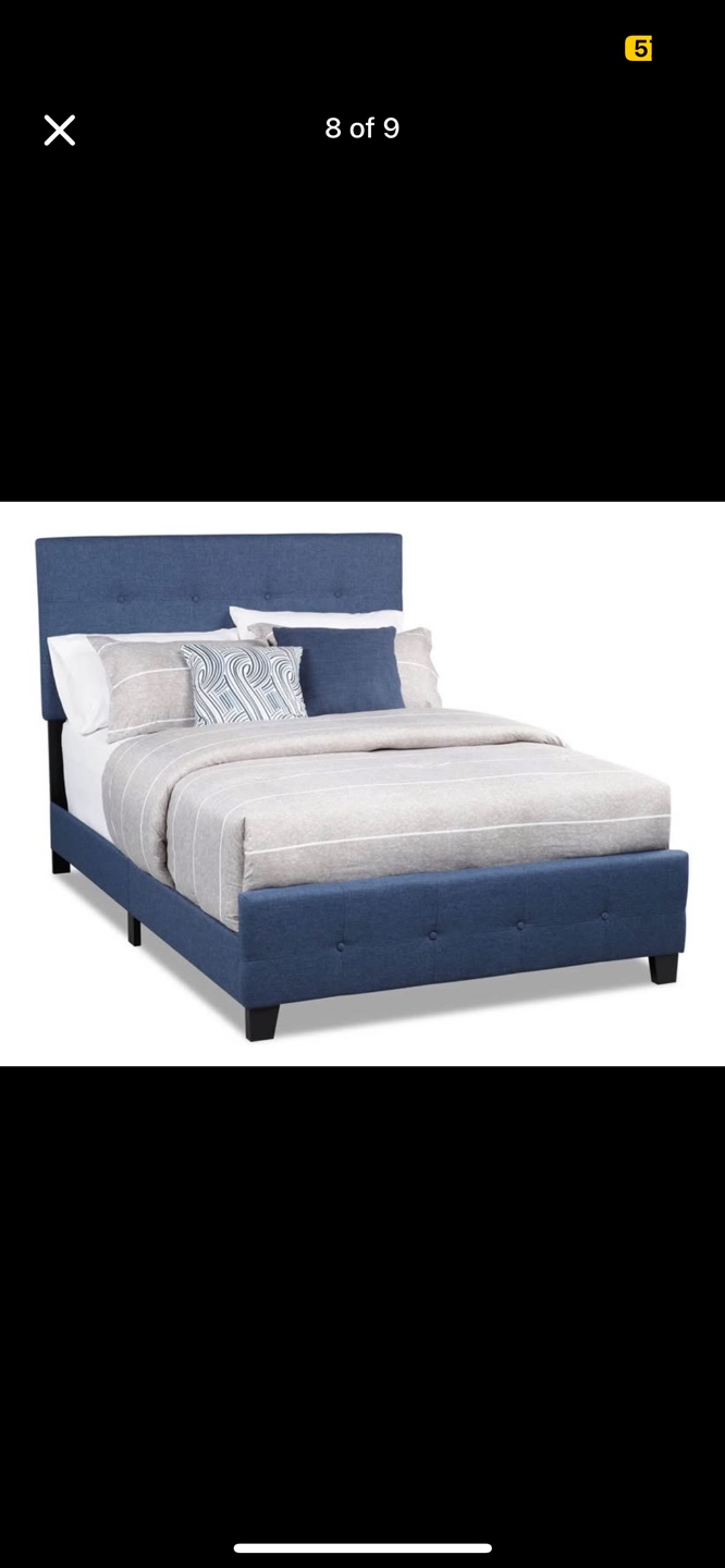 Queen Size Upholstered Bed Frame