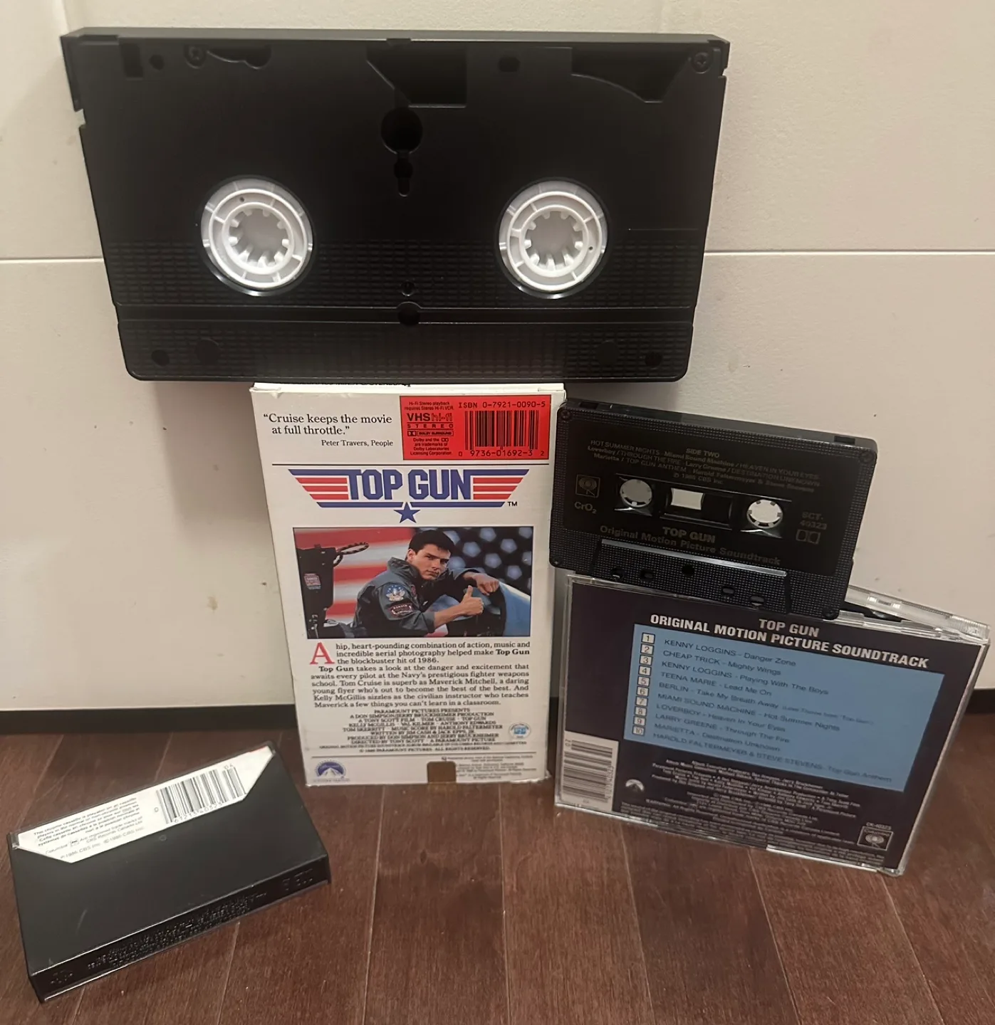 Top Gun VHS CD cassette tape $15 total image indicator(2)