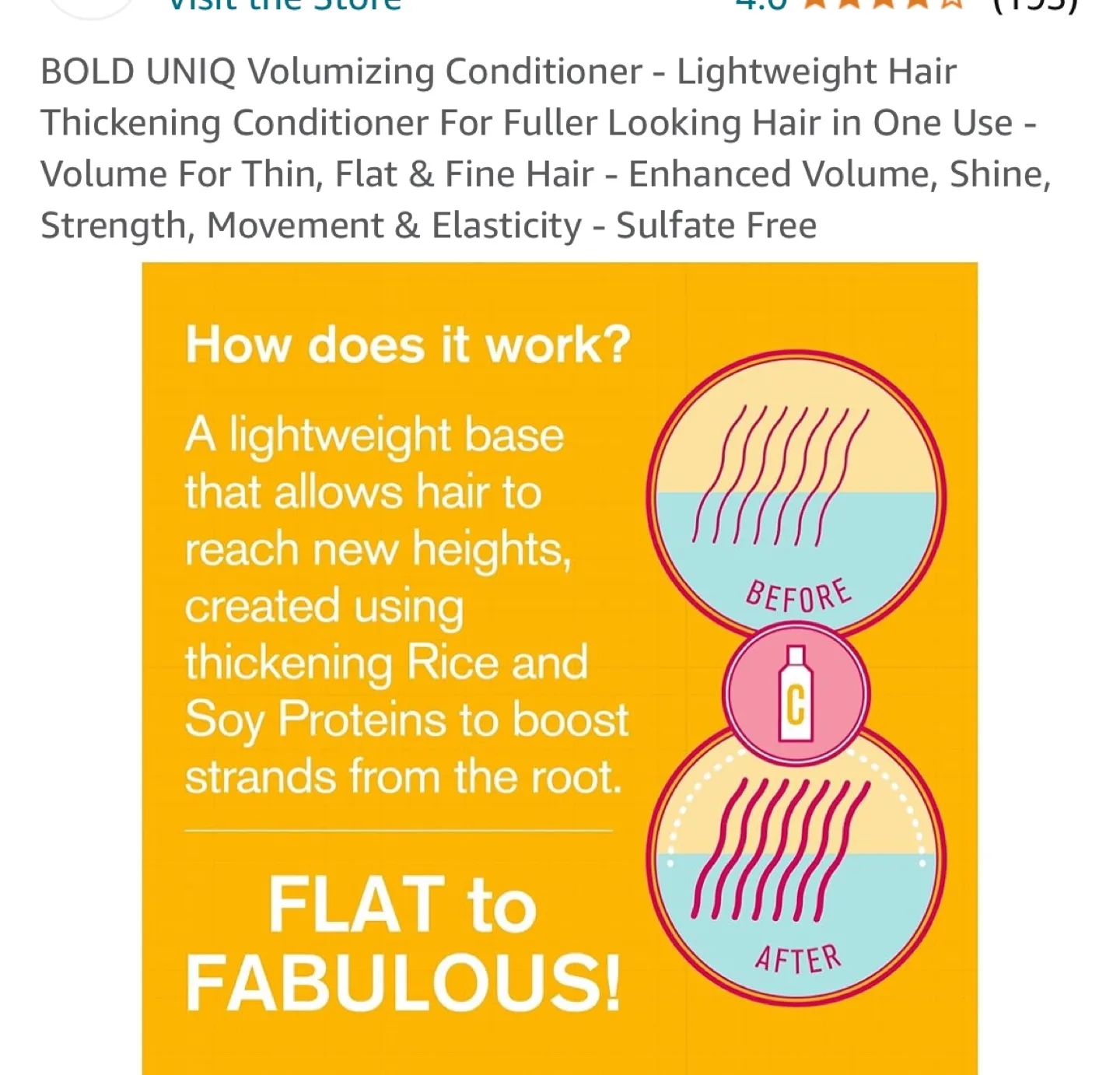 BOLD UNIQ Volumizing Conditioner - Sulfate Free image indicator(7)