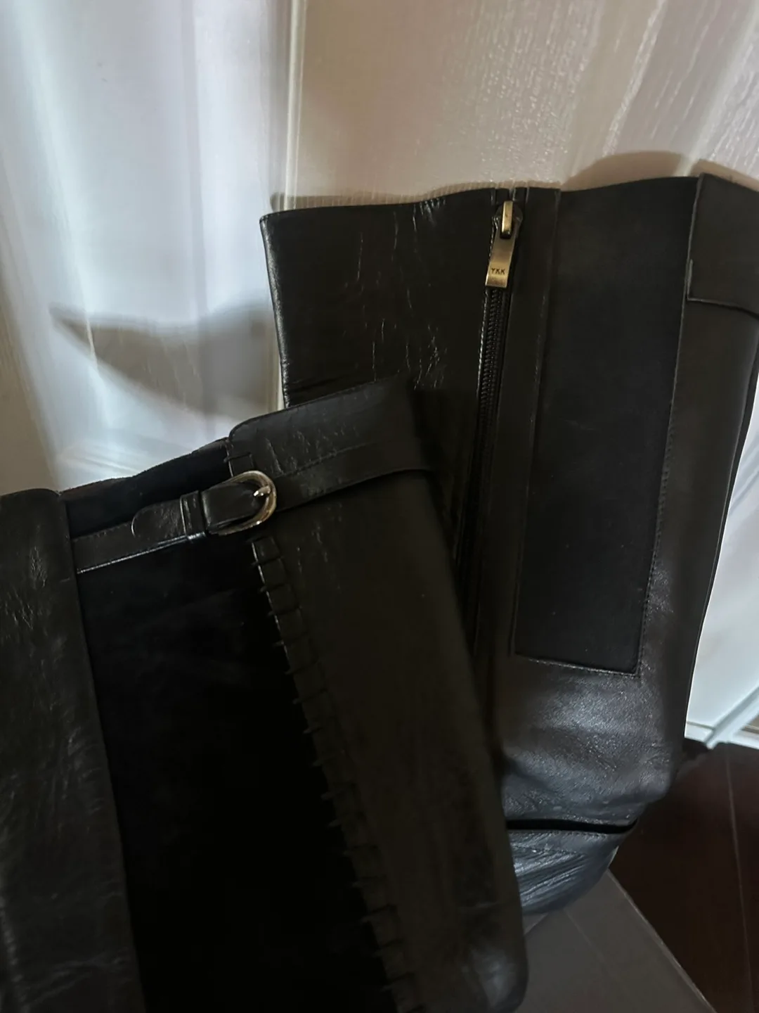 Black Leather Boots image indicator(2)