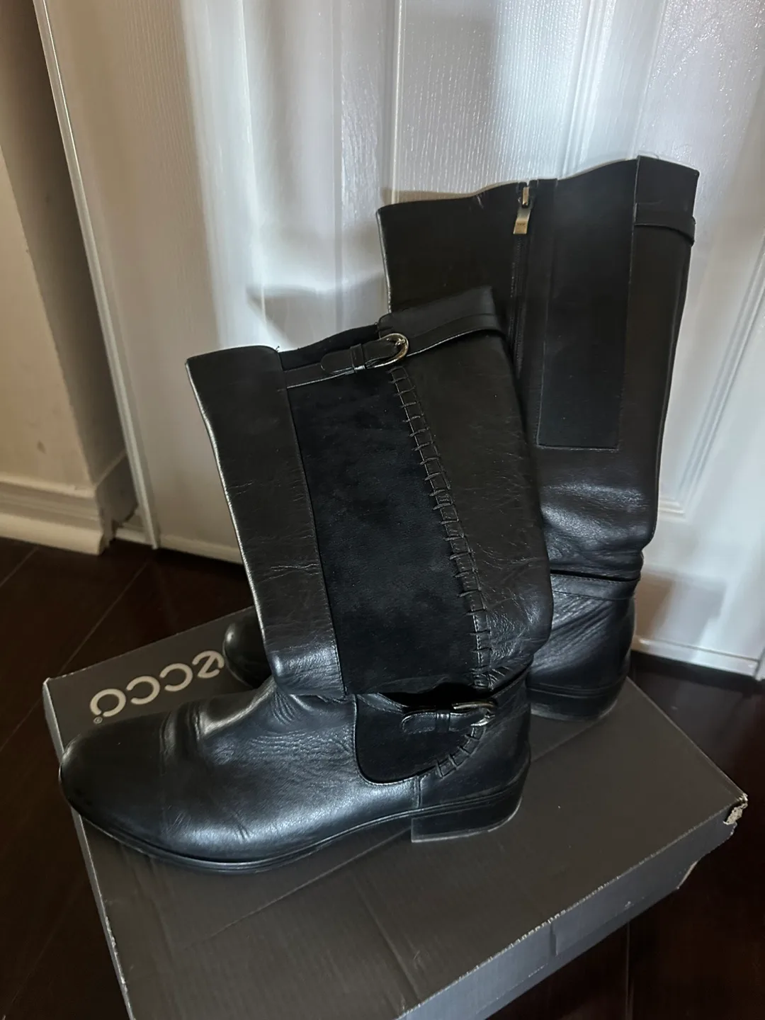 Black Leather Boots image indicator(3)