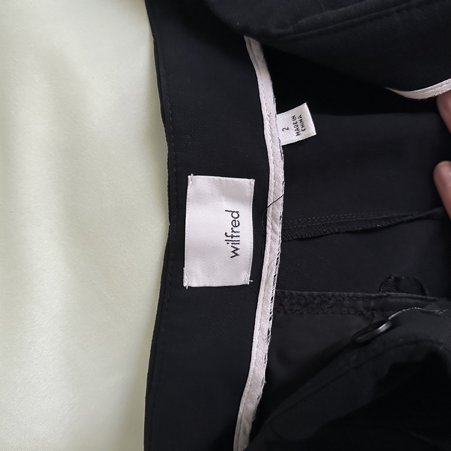 Wilfred Black Trousers Size 2 - photo 5