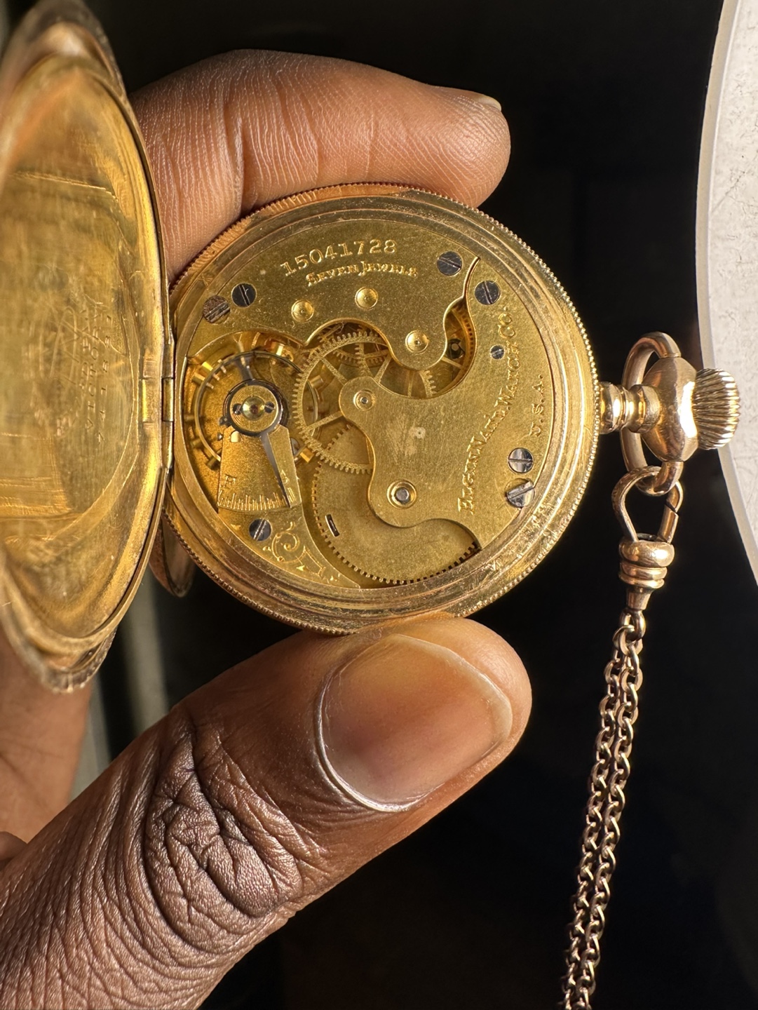1911 Elgin Grade 289 Vintage Pocket Watch - photo 4