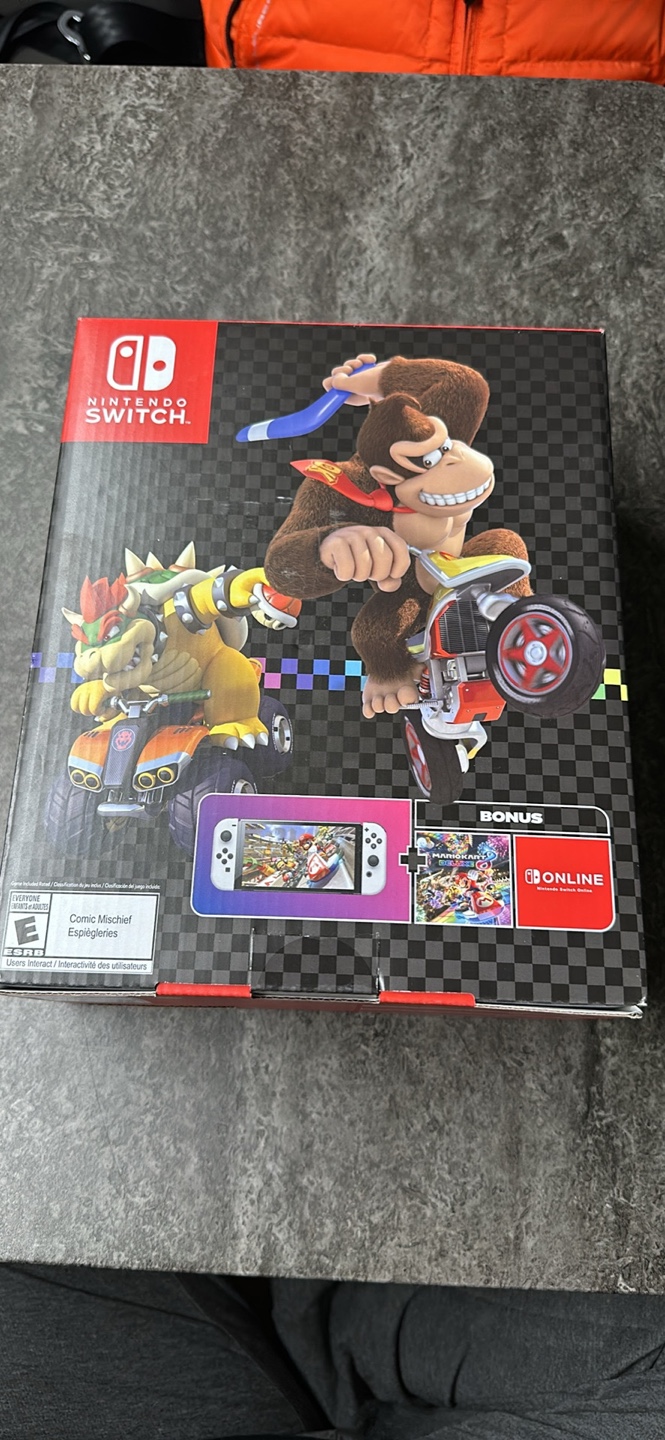 BNIB sealed Nintendo Switch OLED Console + Mario Kart 8 - photo 2