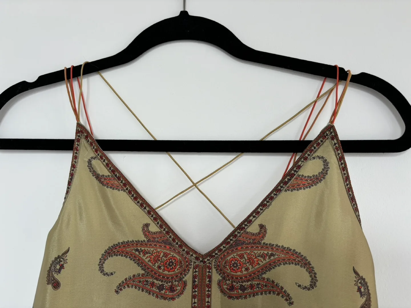 Zara Silk Paisley Top image indicator(3)