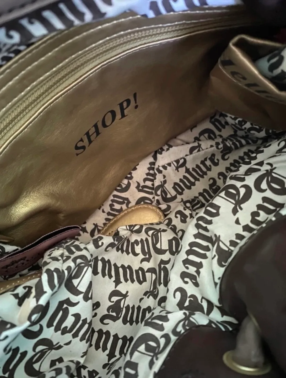 Juicy Couture Pink Velour Bag **Y2K image indicator(7)