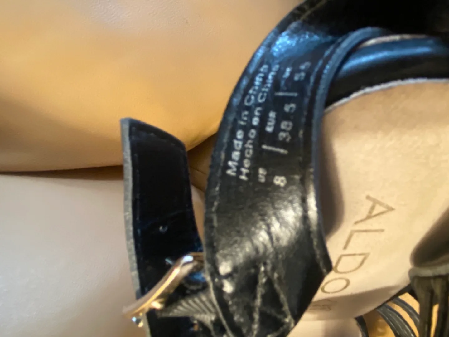 Black Wedge Sandals image indicator(4)