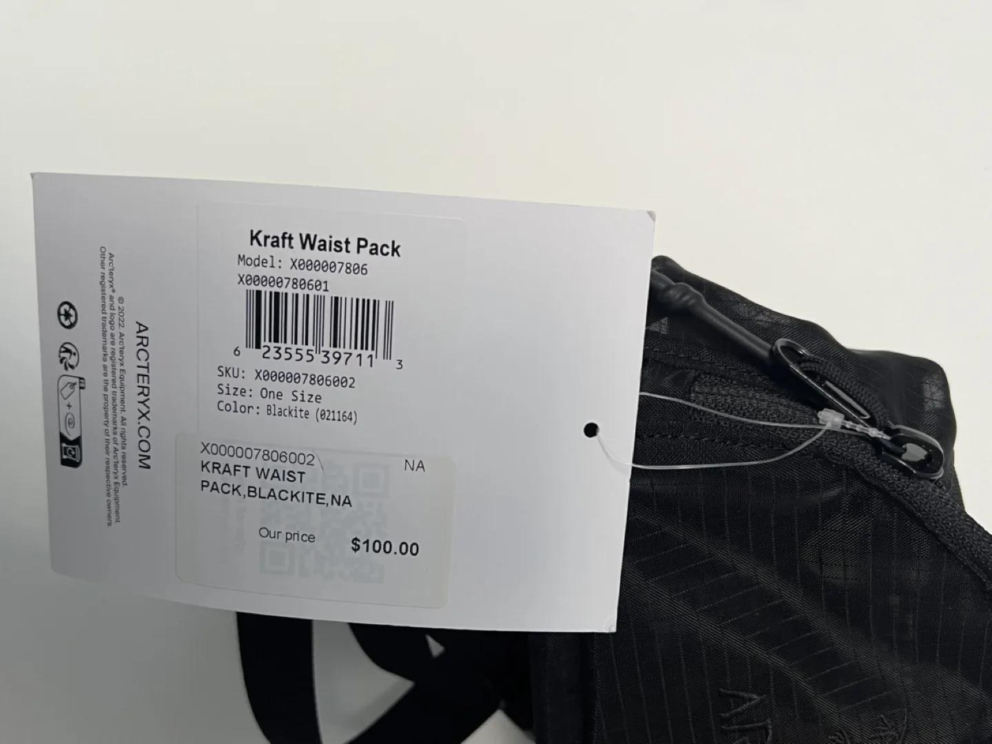 Arc'teryx Kraft Waist Pack Black image indicator(3)